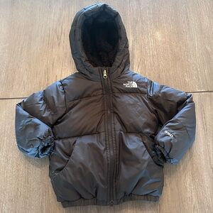 The North Face puffy jacket
